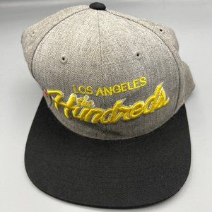 The Hundreds‎ Hat Men Gray Black Snap Back Cap Los Angeles
